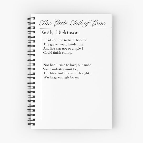 Item preview, I Had No Time to Hate — Emily Dickinson Poetry Art designed and sold by The Prose Atelier.