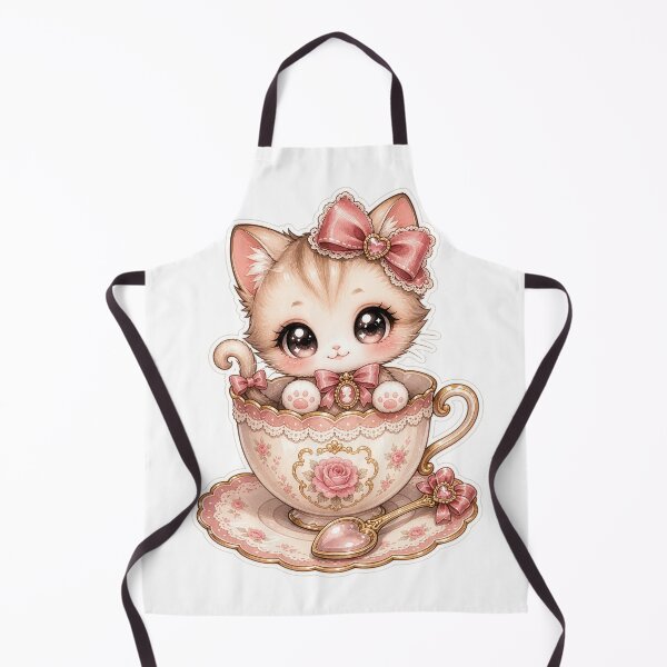 Item preview, Tea Cup Kitty designed and sold by Kitty-and-Cat.