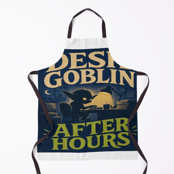 Item preview, Desk Goblin After Hours Poster designed and sold by aihrgdesign.