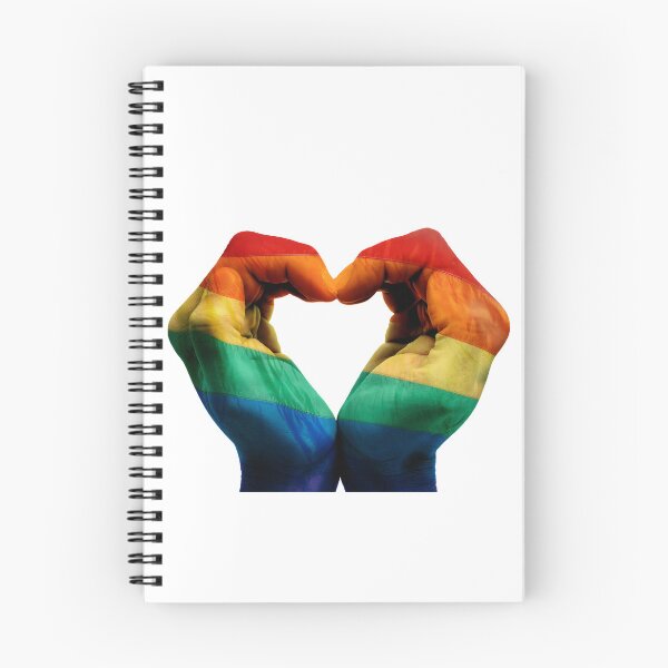 Item preview, Rainbow Heart Hands Pride Love designed and sold by DestenyStore.