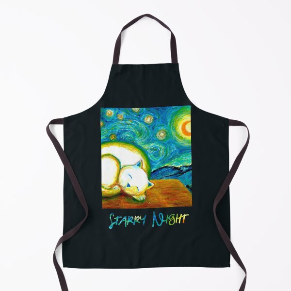 Item preview, Sleeping cat in starry night designed and sold by Frank J. Art.