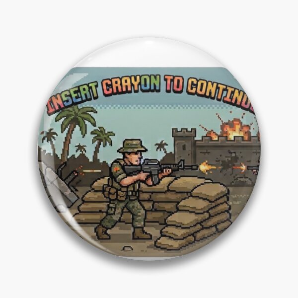 Item preview, 8-Bit Marine Arcade Game designed and sold by POGs R Us.