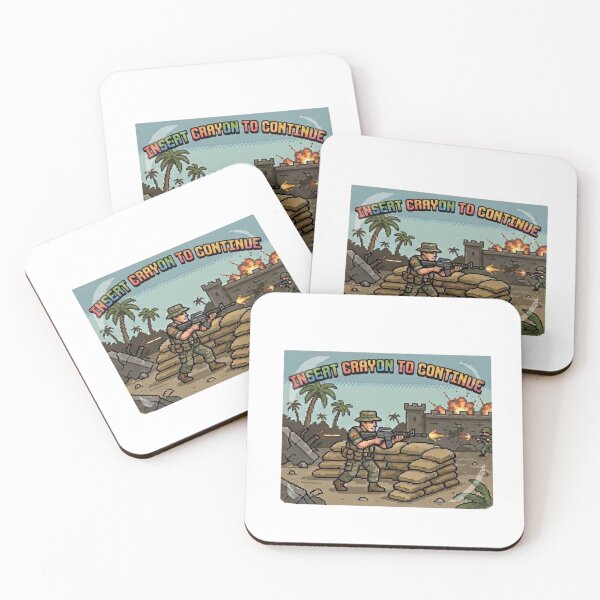 Item preview, 8-Bit Marine Arcade Game designed and sold by POGs R Us.