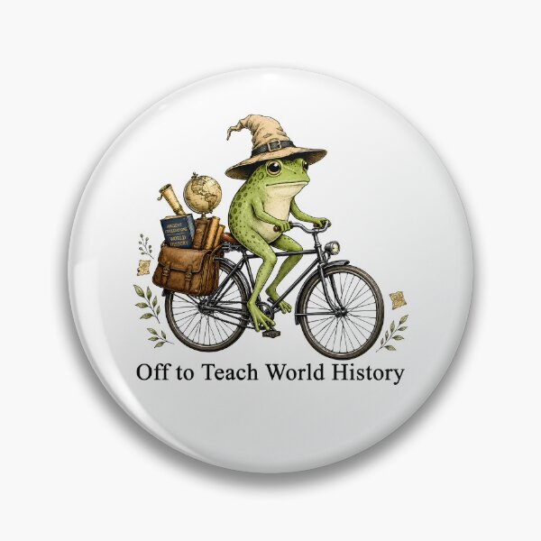 Item preview, Off To Teach World History designed and sold by srowdy.