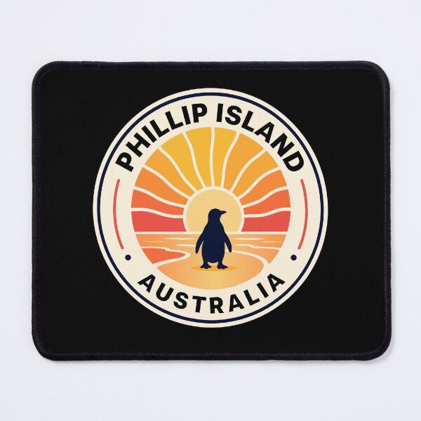 Item preview, Phillip Island Australia Penguin Retro Badge designed and sold by teeperfect.