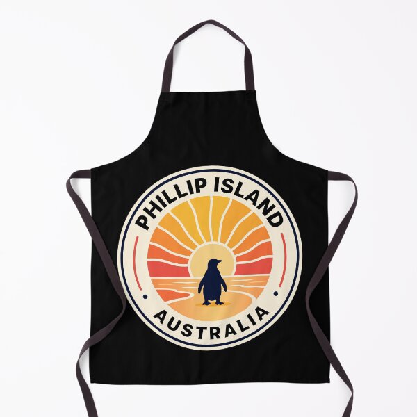 Item preview, Phillip Island Australia Penguin Retro Badge designed and sold by teeperfect.