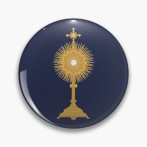 Item preview, Monstrance & Eucharist designed and sold by Liturgicat Designs.