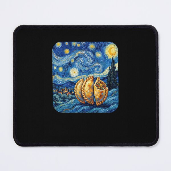 Item preview, Starry Empanada Night Van Gogh Style Foodie designed and sold by snowry.