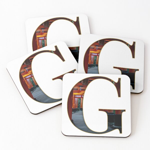 Item preview, Japanese Shrine Letter G Art designed and sold by InakaLifePhoto.