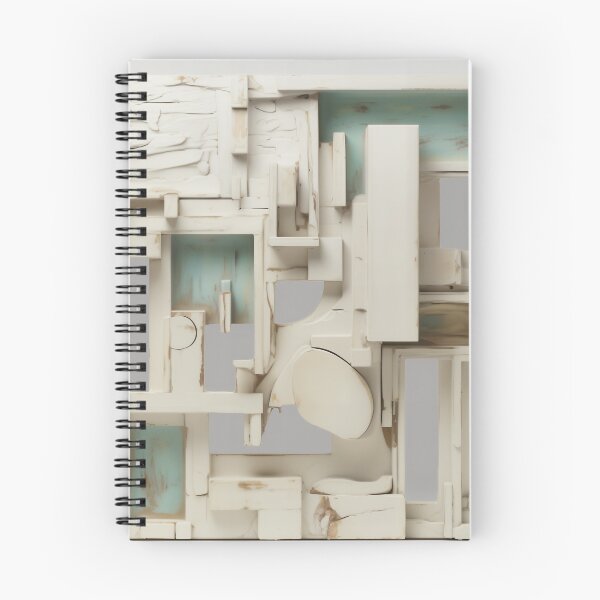 Item preview, Abstract Relief Sculpture White D2 designed and sold by CrumbBumStudio.