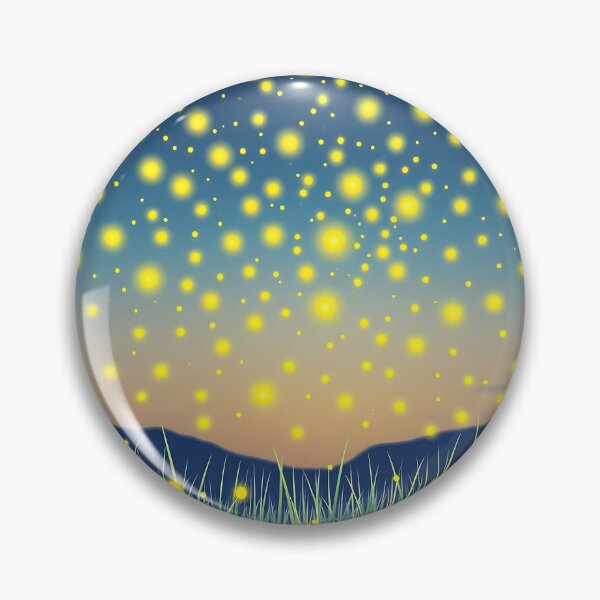 Item preview, Fireflies Over Twilight Meadow designed and sold by T-domain.