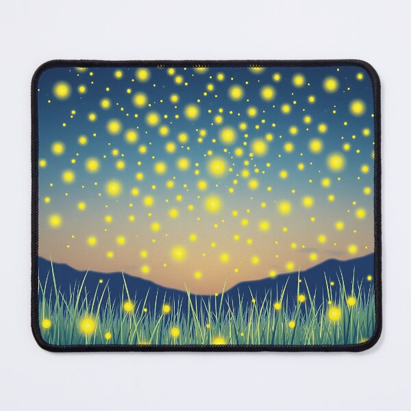 Item preview, Fireflies Over Twilight Meadow designed and sold by T-domain.