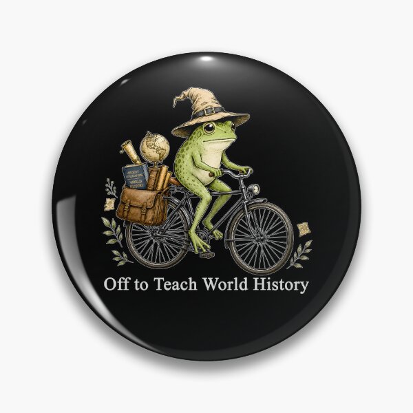 Item preview, Off To Teach World History designed and sold by srowdy.