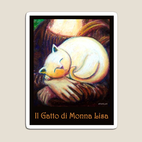 Item preview, Mona Lisa Cat designed and sold by Frank J. Art.