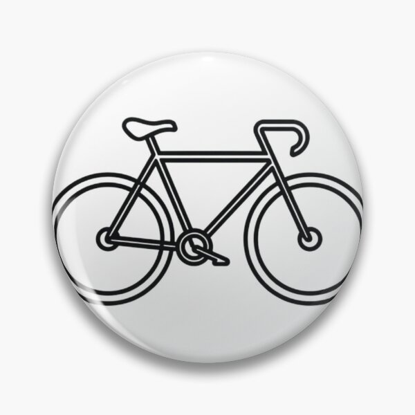 Item preview, Minimalist Bicycle Line Art  designed and sold by redblink store.