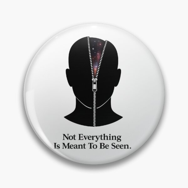 Item preview, Not Everything Is Meant To Be Seen | Hidden Mind Minimalist Art designed and sold by NomadUSArt.
