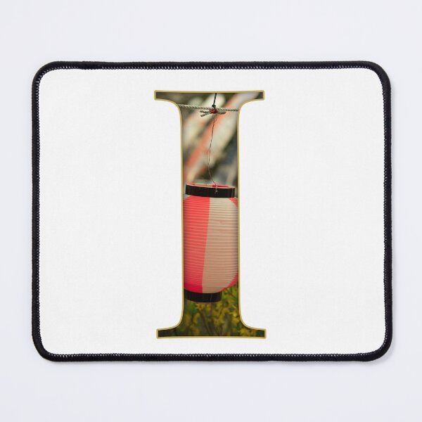 Item preview, Japanese Lantern Letter I Art designed and sold by InakaLifePhoto.