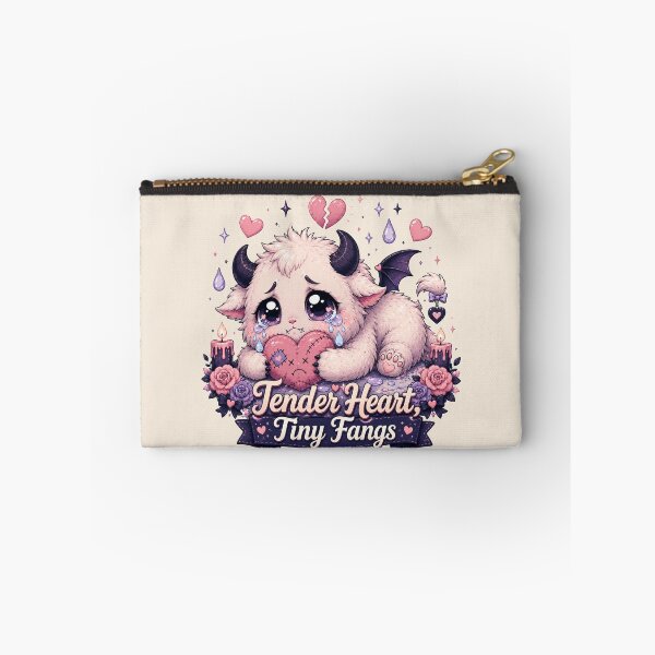 Item preview, Tender Heart Tiny Fangs Cute Emotional Monster designed and sold by House of Rein.