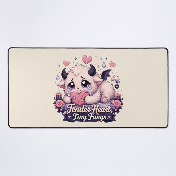 Item preview, Tender Heart Tiny Fangs Cute Emotional Monster designed and sold by House of Rein.