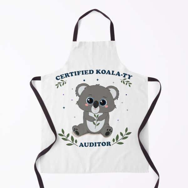 Item preview, Whimsy Woodland Koala (Certified Koala-ty Auditor) designed and sold by MascarenoM.
