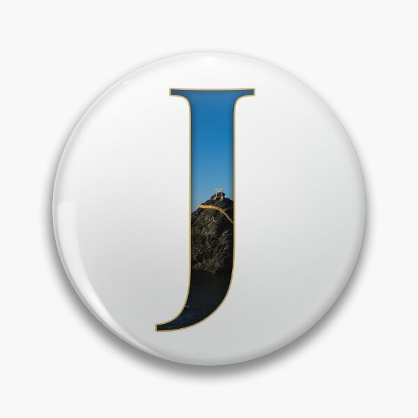 Item preview, Japanese Mountain Letter J Art designed and sold by InakaLifePhoto.