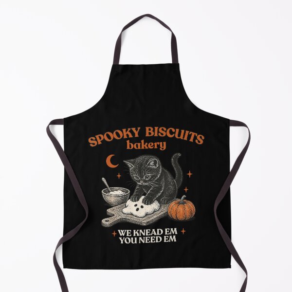 Item preview, Kitty Biscuits Spooky Season Black Cat Halloween designed and sold by jackelmbradyt.