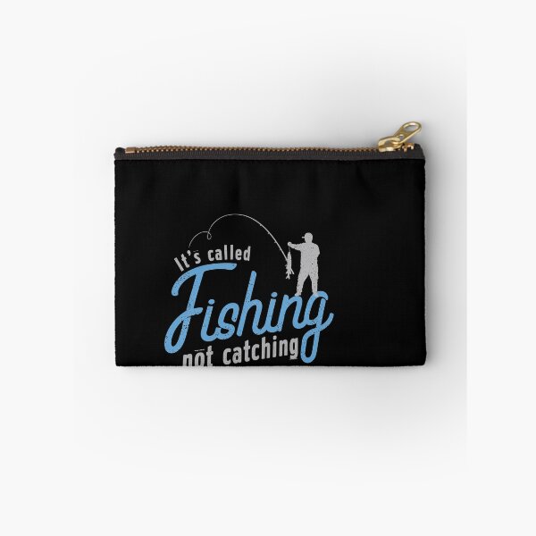 Item preview, It's Called Fishing Not Catching Funny Angler Quote Design designed and sold by msaloyach.