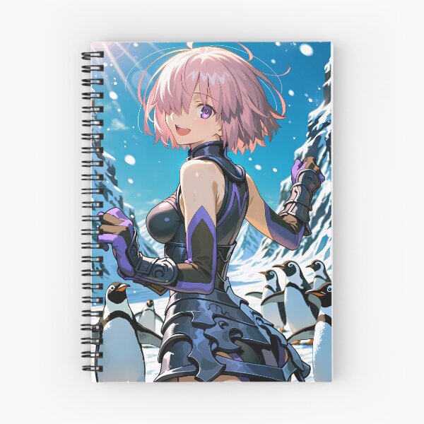 Item preview, Mash Kyrielight Fate Grand Order Snowy Shielder Penguin Quest designed and sold by riadjamai.