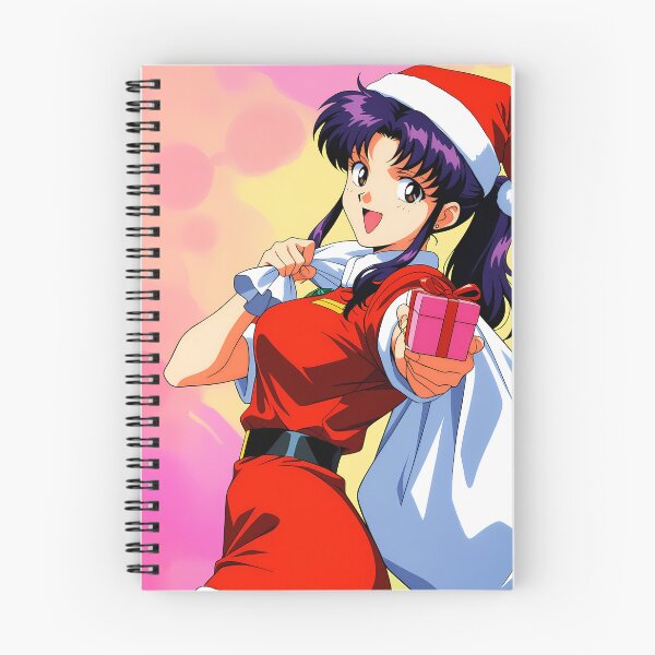 Item preview, Misato Katsuragi Neon Genesis Evangelion Christmas Gift Pose designed and sold by riadjamai.