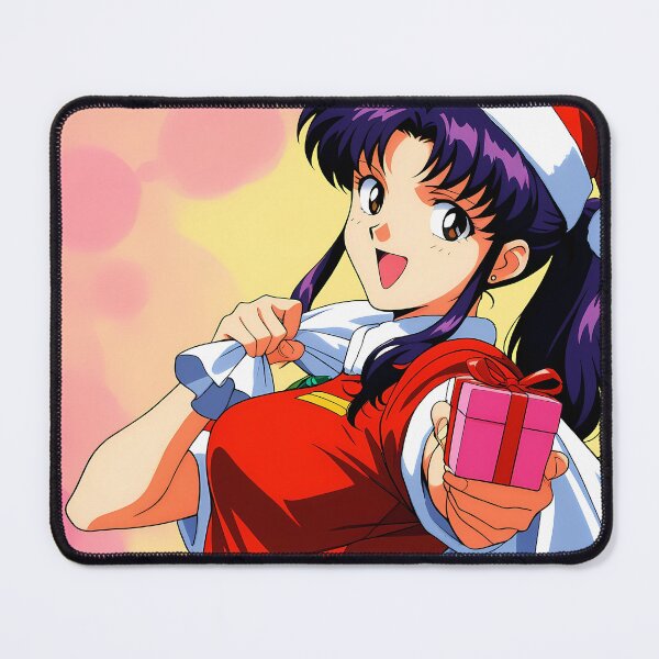 Item preview, Misato Katsuragi Neon Genesis Evangelion Christmas Gift Pose designed and sold by riadjamai.