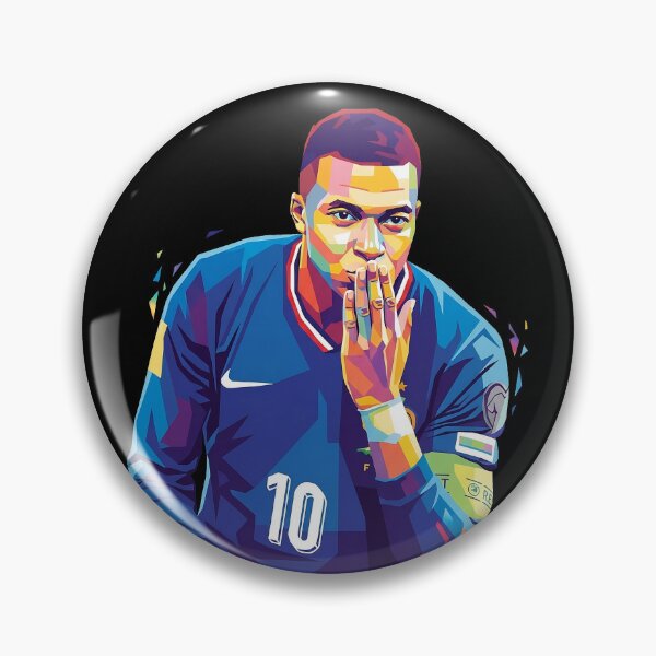 Item preview, Mbappe WPAP Potrait Art designed and sold by mazyoy.