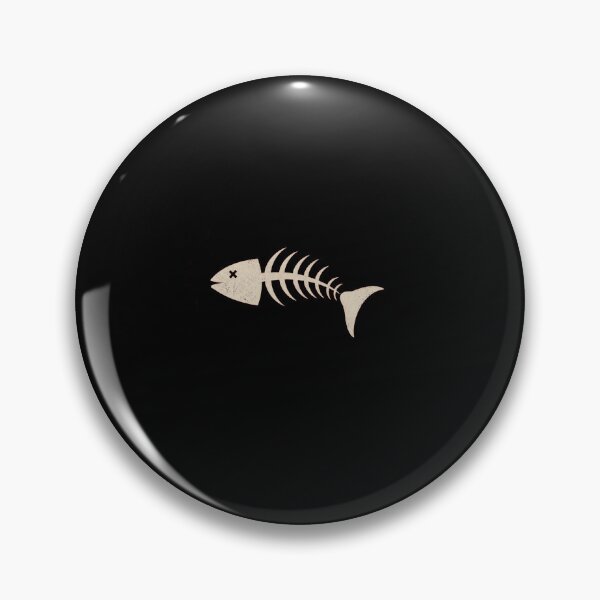 Item preview, Minimalist Fish Skeleton Graphic Design for Fishing and Nature Fans designed and sold by msaloyach.