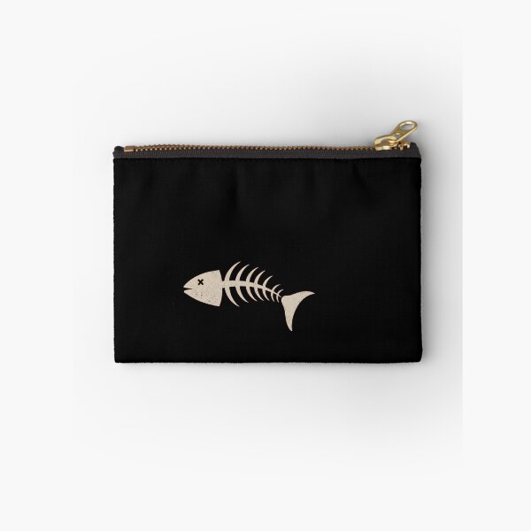 Item preview, Minimalist Fish Skeleton Graphic Design for Fishing and Nature Fans designed and sold by msaloyach.