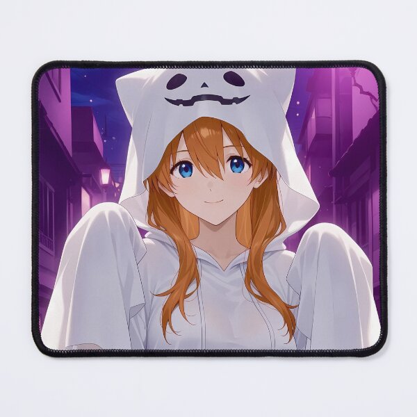 Item preview, Asuka Langley Soryu Neon Genesis Evangelion Purple Ghost Night designed and sold by riadjamai.