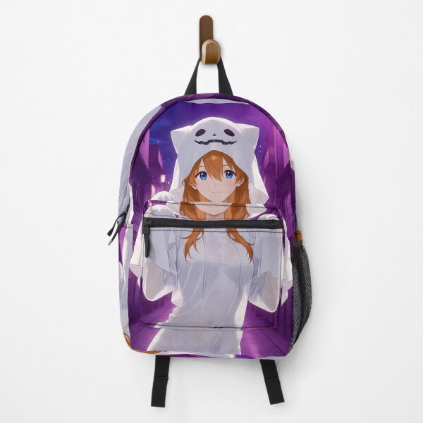 Item preview, Asuka Langley Soryu Neon Genesis Evangelion Purple Ghost Night designed and sold by riadjamai.