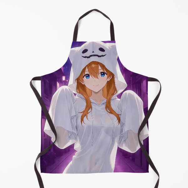 Item preview, Asuka Langley Soryu Neon Genesis Evangelion Purple Ghost Night designed and sold by riadjamai.