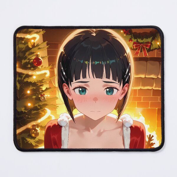 Item preview, Kirigaya Suguha Sword Art Online Wistful Santa Fireplace Scene designed and sold by riadjamai.