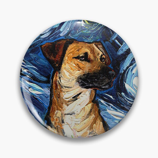 Item preview, Black Mouth Cur Night designed and sold by AjaTrier.
