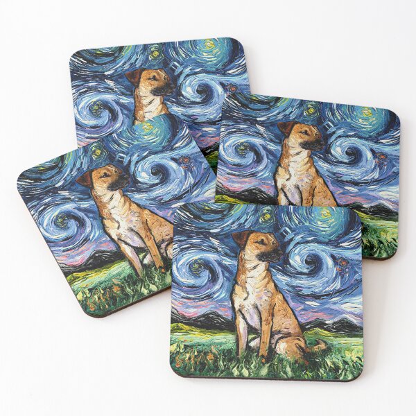 Item preview, Black Mouth Cur Night designed and sold by AjaTrier.