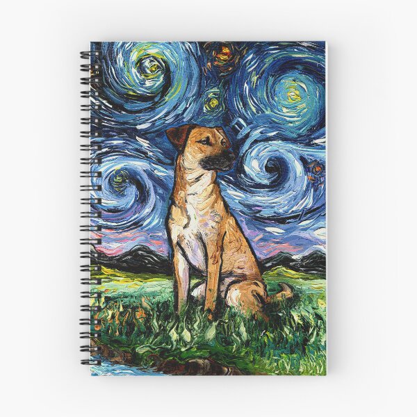 Item preview, Black Mouth Cur Night designed and sold by AjaTrier.