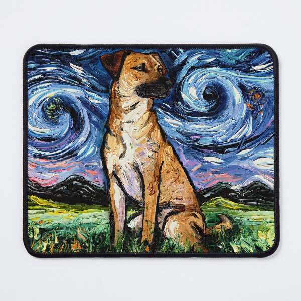 Item preview, Black Mouth Cur Night designed and sold by AjaTrier.