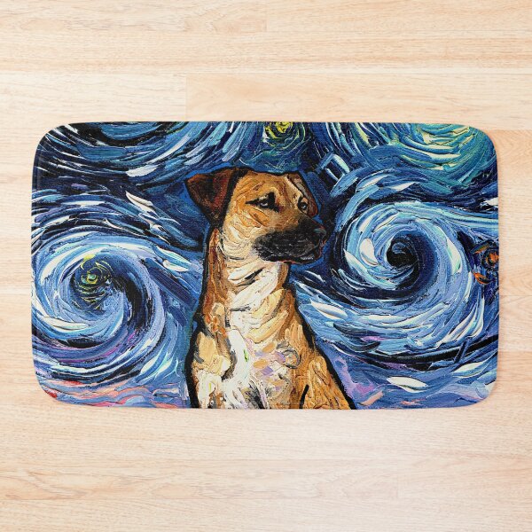 Item preview, Black Mouth Cur Night designed and sold by AjaTrier.