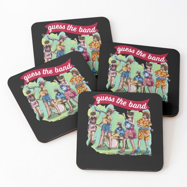 Item preview, Cartoon of Female Musicians with Cat Heads Performing designed and sold by BENKUNG.