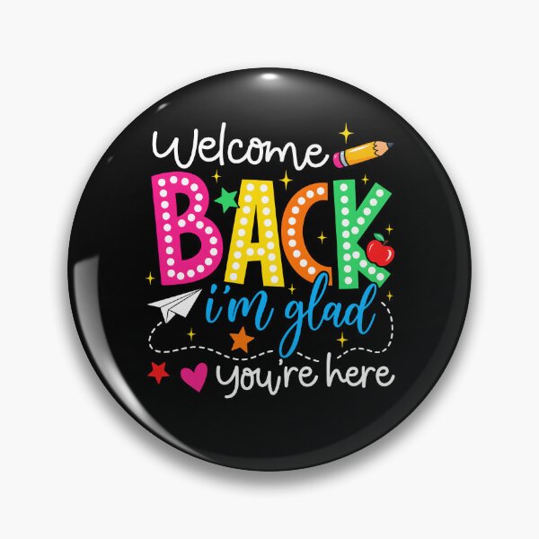 Item preview, Welcome Back I’m Glad You’re Here designed and sold by Poopielandia.
