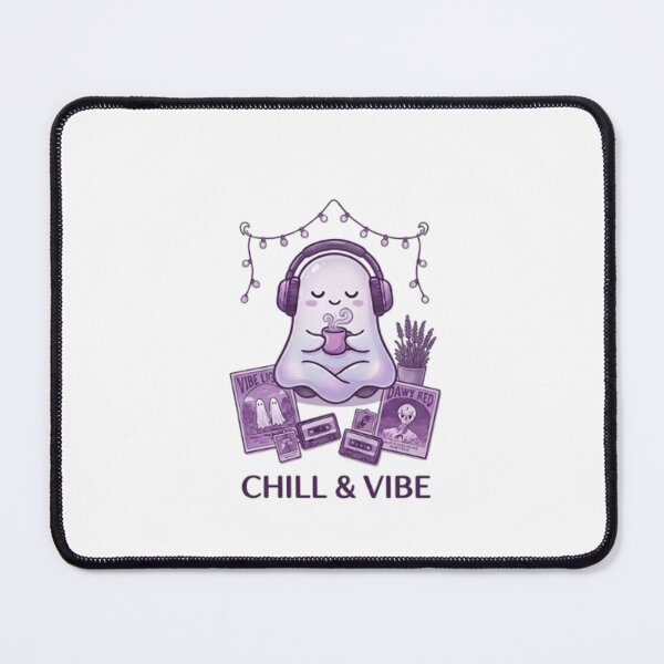 Item preview, Cozy Lo-Fi Music Ghost – Chill & Vibe Apparel designed and sold by Covenist.