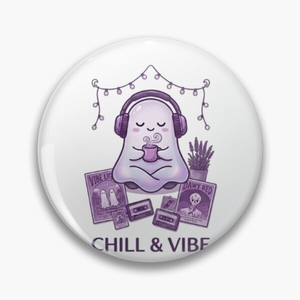 Item preview, Cozy Lo-Fi Music Ghost – Chill & Vibe Apparel designed and sold by Zacushi.