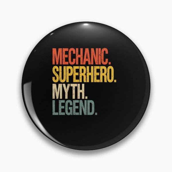 Item preview, Mechanic Superhero Myth Legend Funny Automotive Technician Pride Design designed and sold by msaloyach.