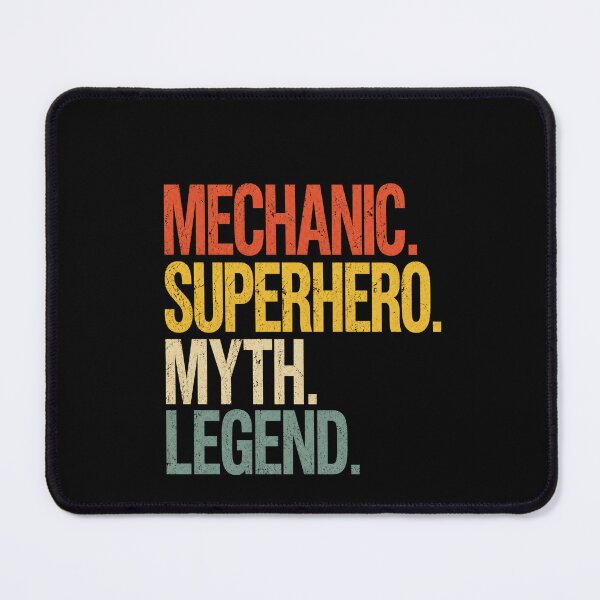 Item preview, Mechanic Superhero Myth Legend Funny Automotive Technician Pride Design designed and sold by msaloyach.