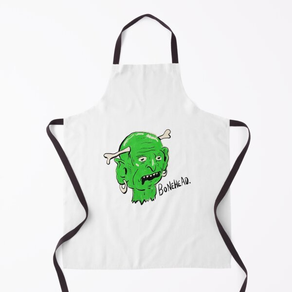 Item preview, Bonehead Funny Green Zombie Skull Punk Illustration designed and sold by ZevyStores.