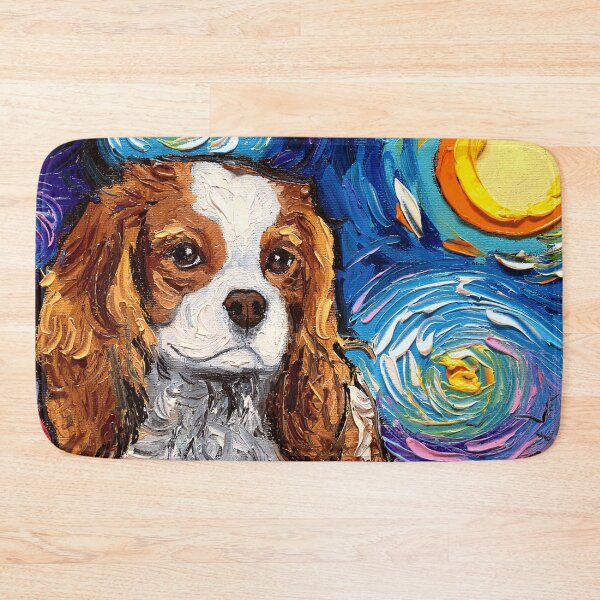 Item preview, Blenheim Cavalier Spaniel Night designed and sold by AjaTrier.